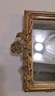 Vtg Stylebuilt Rose Patterned Square 20  Oblong Vanity Mirror Read Look 