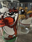 Vintage 1976 Pepsi Looney Tunes Collector Series Glasses Lot Of 5