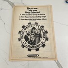 Giant 11by14 5  Magizine Ad Flyer F h Bachman Turner Overdrive 1976 Awards