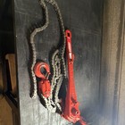 Coffing Little Mule L-5 Lever Chain Hoist 2500 Lb Come Along W  Chain Hooks