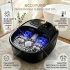 Luxury Heated Foot Spa Bath Massager Soaking Tub Ozone Uv Sanitization Pedicure