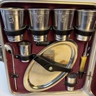 Vintage Executair 101 Travel Bar Suitcase By Ever-wear Black With Key   Recipes