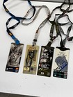 Alonso  Hakkinen  Andretti  Fittipaldi  Schumy Signed Hardcards Passes Set Of 4