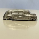 Vintage The Sun Rubber Co Bus Toy Car Made In Usa Silver