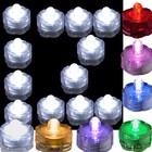 Led Submersible Waterproof Wedding Floral Decoration Party Tea Light Vase Candle