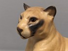 Rare Monrovia Hagen Renaker Dw Lying Cougar Or Mountain Lion W  Original Sticker