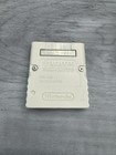 Official Nintendo Gamecube Memory Card Oem Dol-020 Authentic 1019 Block White