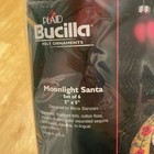 Christmas Bucilla 85461 Moonlight Santa Bear Ornaments Kit Rare Htf Nos Sealed