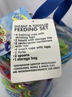 Vintage 1998 Teletubbies Infant   Toddler Feeding Set Nos