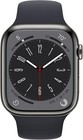 Apple Watch Series 8 Stainless Steel 45mm  gps   Cellular  Graphite  excellent 