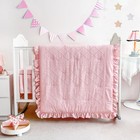 Baby Girl Crib Bedding Set  Boho 3-piece Crib Comforter Set For Girls  Ruffle   