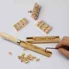 Hot Stamping Machine Manual Embossing Numbers Letters Copper Mold 7 Types Fonts