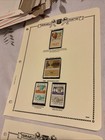 Israel- -1988- -lot Of 11-stamps W tabs   1 Sheet-on Album Pages-mnh  i108