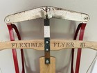 Vintage 48    Flexible Flyer 1ii Wooden Snow Sled With Metal Runners Winter Rare  