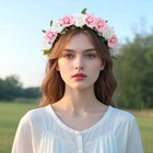 50pcs Mini Roses Artificial Flower Heads 1 6    Small Silk Fake Rose Party Decorat