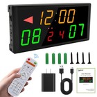 Portable Digital Scoreboard With Shot Clock multiple Sport Electronic 