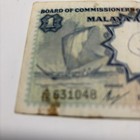 1959 Malaya British Borneo 1 One Dollar    Currency Book  