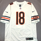 Nike Caleb Williams Chicago Bears White Nfl Game Jersey Sz M  130 Worn Once
