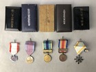 Y8277 Kunsho Imperial Japan Army Set Of 5 Japanese Military Medal Decoration