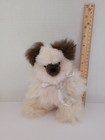 Alpaca Fur Stuffed Animal Plush Teddy Bear Soft Toy 7  Sitting Handmade