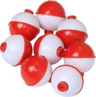 Set Snap Hard Abs On Red white Fishing Floats S Push Button Round Buoy Floats   