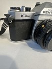 Asahi Pentax K1000 35mm Film Camera W Smc Pentax-a 50mm F 2 Lens Working 