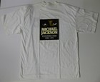 Michael Jackson Dangerous Tour 1993 Chile Promo Concert T-shirt  white 