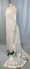 Vintage Wedding Dress Size Xs Extra Small White Lace Topaz Room Train 60s Mod