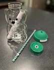 2025 Glass Starbucks Bearista Bear Cold Cup Holiday Limited Edition