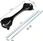 Battery Hold Down Kit  Battery Tie Down Bracket Compatible For Tundra 2007