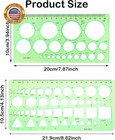 Circle Template For Drawing Drafting Geometric Stencils For Painting Circle geom