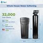 Tier1 Whole House Water Softener System 32000 Grain Filtration System