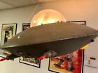 Vintage Space Flying Saucer Animated Lighting With Ray Guns   Rare   Sci-fi Wow 
