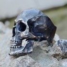 New Skull Ring Sterling Silver 925 Amazing Men Masonic Biker Harley Handmade