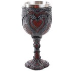 Double Dragon Goblet Chalice Wine Cup New