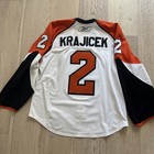 2010 Philadelphia Flyers Lukas Krajicek Game Worn Stanley Cup Finals Jersey