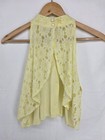 Vtg 80 s 90 s Clothing Lot Boho Whimsical Fairy Lace Top Crocheted  Shorts L xl