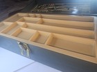 Vintage 1960 s Gi Joe Wooden Footlocker With Tray  Great Condition