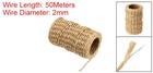 1pcs 164ft Floral Bind Wire Wrap Twine 2mm Florist Wire