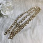 Replacement Bag Chain Strap Crossbody Shoulder Handbag Purse Diy 47    Gold Pearl