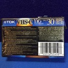 One  1  Tdk Vhs-c Hg Ultimate 30 Camcorder Cassette Blank Video Tape New Sealed