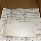 1943 Love Letter Post Depression From Rutgers University Infirmary Quarantine 