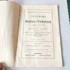 Rare Orig  1886 Cyclorama   Battles Of Vicksburg May 22nd  1863   Program   Map