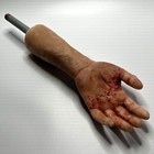 John Cusack The Bag Man Robert De Niro Bullet Hole Bloody Hand Movie Prop
