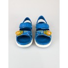 Crocs Kids Fun Lab Sandals Size 11 Blue Tropical Fruit Character Slip On