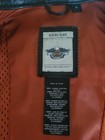 Harley Davidson Woman   s Leather Motorcycle Jacket  Size L