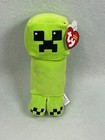 New  Ty Beanie Babies Minecraft Creeper  Steve  Bee  Enderman  Set Of 4