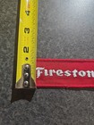 Vtg Firestone Logo Embroidered Iron On  Patch  nos  1 3 8 X 3 3 4 In 