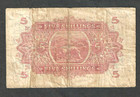 1939 British East Africa 5 Shillings   P-26a   King George Vi   Nigeria