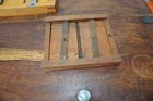 Lot Of 2 -  Antique Wood Contact Printing Frames Negative Print Holders